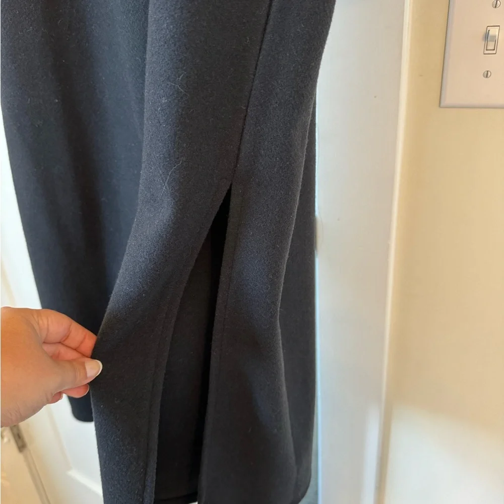 Sweatshirt/sweater dress L, sweater cuffs and neckline. Casual, with side slits - Picture 4 of 4